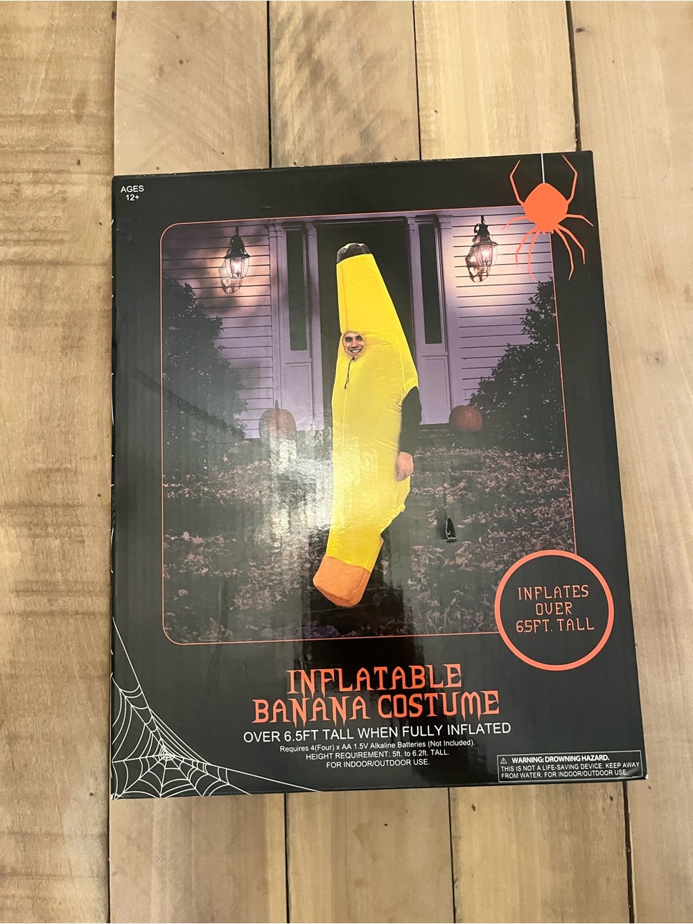 Inflatable Banana Costume Over 6.5FT Tall